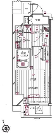 スプレスター浅草寿町の物件間取画像